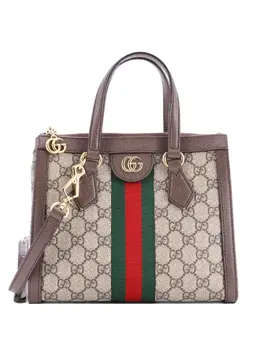 Gucci Ophidia Top Handle GG Coated Canvas Small tote bag 32578722