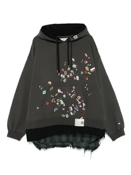 Maison MIHARA YASUHIRO: Чёрная толстовка 