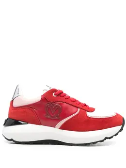 Love Moschino logo-embossed sneakers 25686391