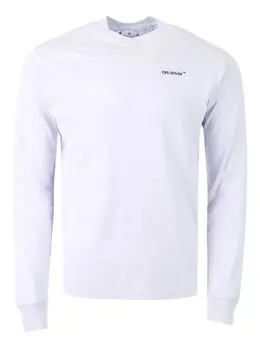 Off-White: Футболка  Caravaggio Arrow с длинным рукавом