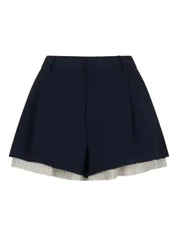 Marni: Синие шорты 