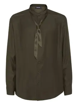 DSQUARED2: Атласная рубашка 