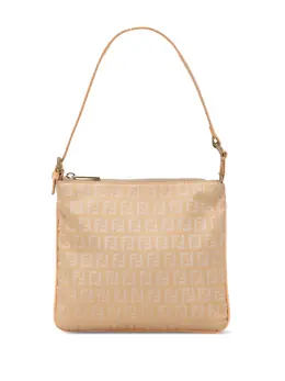 Fendi 2000-2010 Zucchino Canvas shoulder bag 32092748