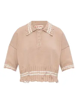 Marni: Трикотажное поло 
