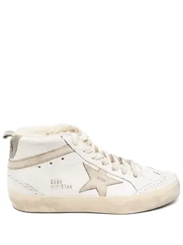 Golden Goose Mid Star Nappa upper shiny sneakers 26808079