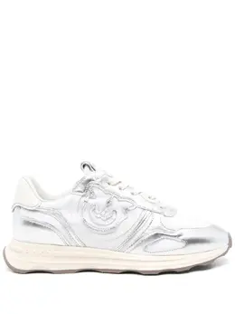 Pinko Love Birds-motif sneakers 28070405