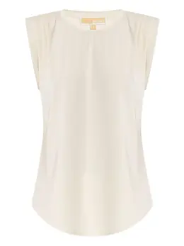 Michael Michael Kors: Белый топ 