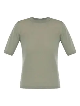 Max Mara: Топ с коротким рукавом 