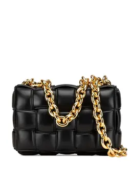 Bottega Veneta 2012-2024 Nappa Intrecciato Padded Chain Cassette satchel 29503022
