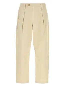 A.P.C.: Бежевые брюки 