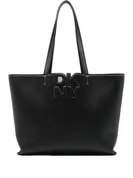 DKNY Nicole logo-plaque tote bag 31085365