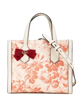 Gucci 2000-2015 GG Ribbon Herbarium satchel 28530128