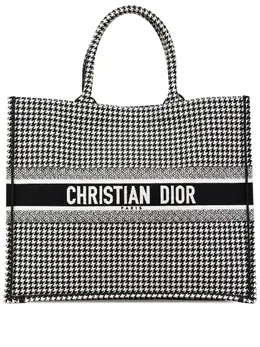 Christian Dior Pre-Owned: Чёрная сумка-шоппер 