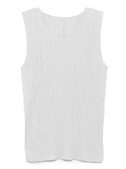 Pleats Please Issey Miyake: Топ без рукава 