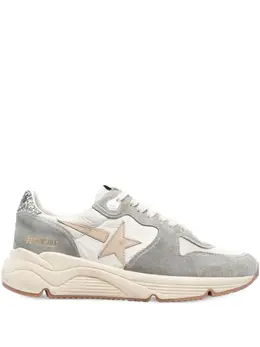 Golden Goose: Белые кроссовки  Running Sole