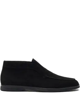 Scarosso: Чёрные ботинки  Leonardo