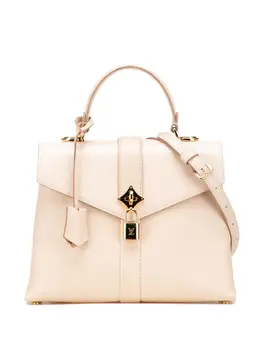 Louis Vuitton 2019 Grained Smooth Calfskin Rose Des Vents PM satchel 32147697