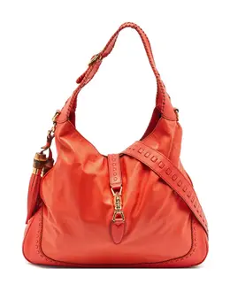 Gucci Shoulder Strap Tassel Detail Bag - Red Leather, Gold Tone Hardware