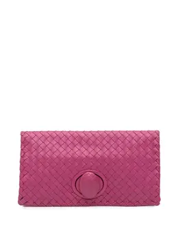 Bottega Veneta 2011 Nappa Intrecciato Turn Lock clutch bag 32139029