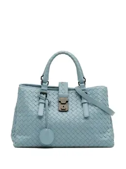 Bottega Veneta 2012-2024 Small Nappa Intrecciato Roma satchel 32139857