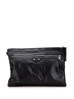Balenciaga 2015 Lambskin Motocross Classic Clip L clutch bag 32128564