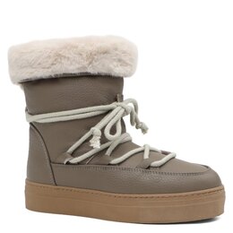 Furla: Серые ботинки 