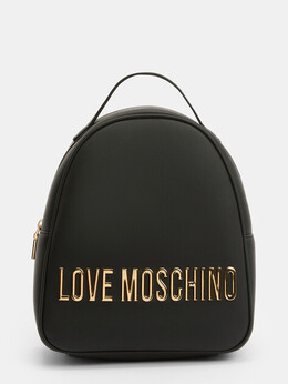 Love Moschino: Чёрная спортивная сумка 