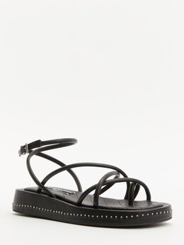 Pepe Jeans: Чёрные сандалии 