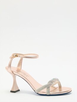 Loriblu: Серебристые босоножки 