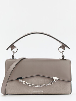 Karl Lagerfeld: Коричневая спортивная сумка 