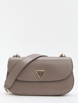 Guess: Коричневая сумка 