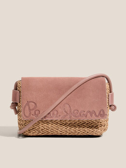 Pepe Jeans: Бежевая сумка 