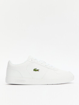 Lacoste: Белые кроссовки 