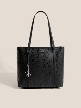 Armani Exchange: Чёрная сумка 