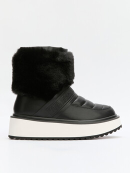 Love Moschino: Чёрные ботинки 