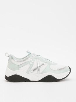 Armani Exchange: Белые кроссовки 