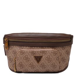 Guess: Бежевая сумка 