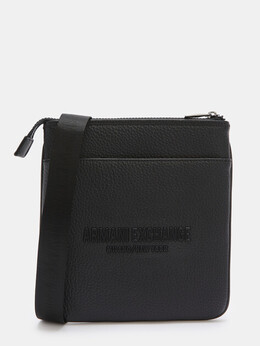 Armani Exchange: Синяя сумка 