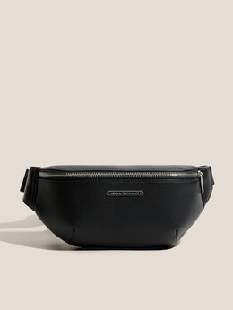 Armani Exchange: Чёрная сумка 