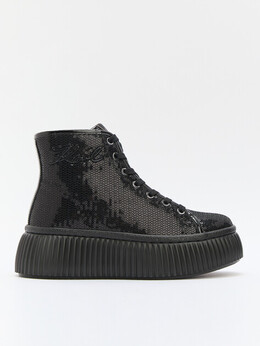 Karl Lagerfeld: Чёрные кроссовки 