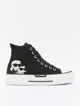 Karl Lagerfeld: Чёрные кроссовки 