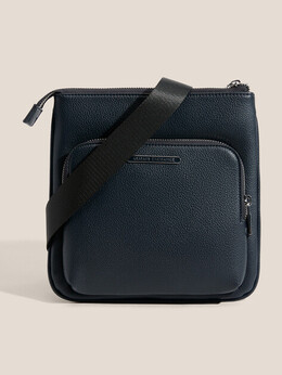 Armani Exchange: Тёмная сумка 