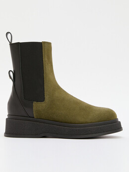 Furla: Тёмные ботинки 