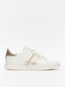 Geox: Белые кроссовки 