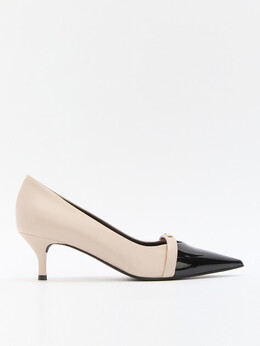 Furla: Бежевые туфли 