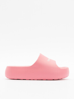 Tommy Jeans: Розовые шлёпанцы 