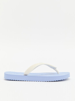 Tommy Jeans: Белые шлёпанцы 