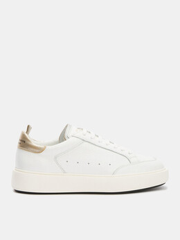 Officine Creative: Белые кроссовки 