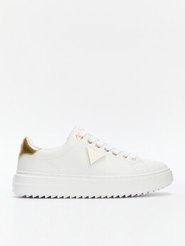 Guess: Белые кроссовки 