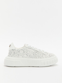 Casadei: Светлые кроссовки 